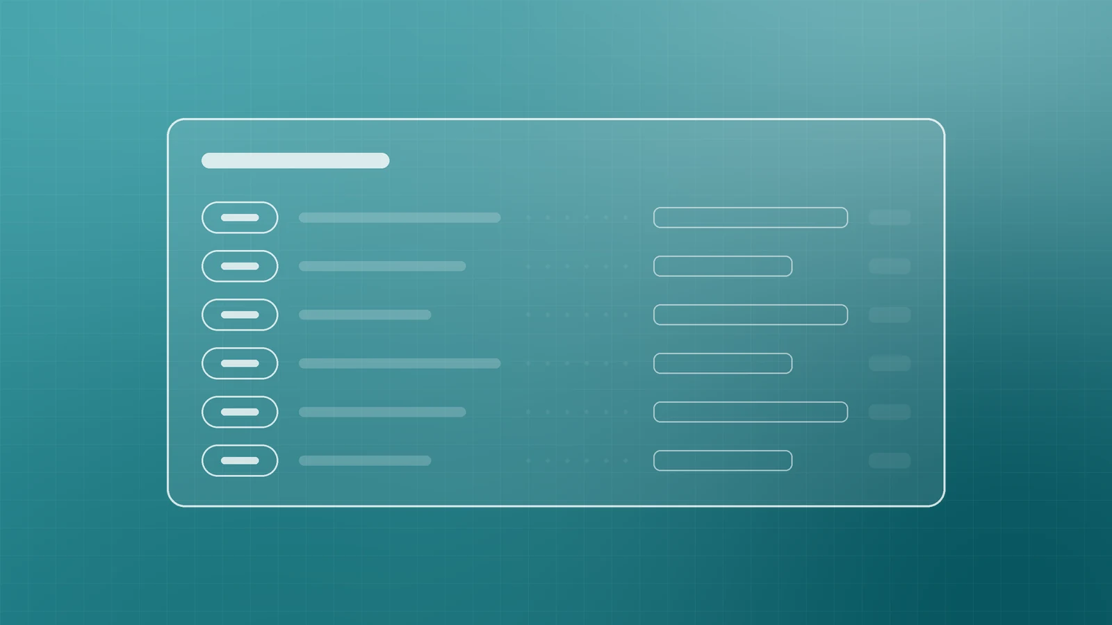 Illustration of a DNS records table with record-type chips and values in each row, representing the DNS records that run a business
